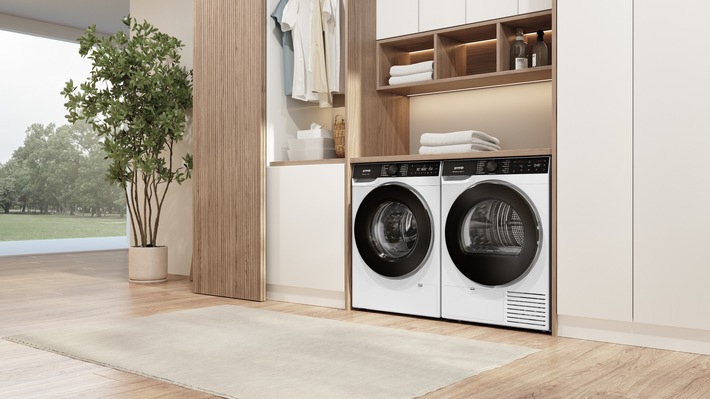 Wenn die Waschmaschine mit dem Trockner kommuniziert: Gorenje präsentiert SimpliCare Wäschepflege-Serie