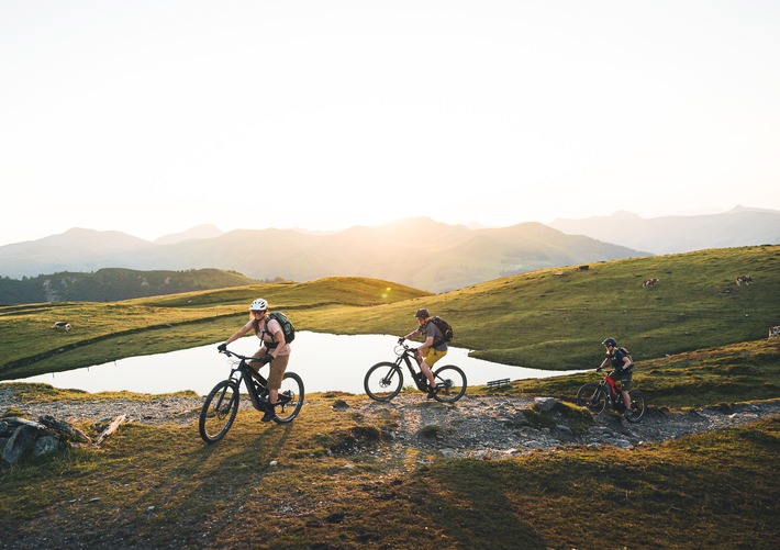 E-Biken in Saalbach - schalten Sie ruhig einen Gang höher