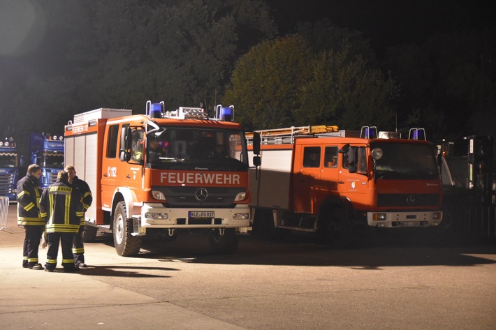 Feuerwehr Weeze: Brandsicherheitswache Q-Base 2017
