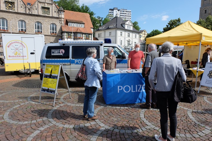 POL-RBK: Bergisch Gladbach - Infomobil der Kriminalprävention auf dem Markt in Bensberg am kommenden Donnerstag