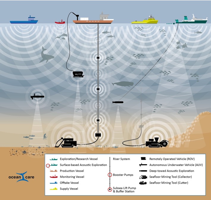 Unterwasserlärm: Die versteckte Gefahr des Tiefseebergbaus