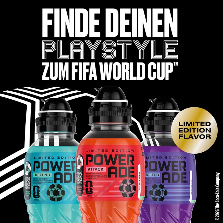 Presseinformation: Powerade launcht Kampagne „Power Your Fate“ mit Lamine Yamal und Rodrygo Goes