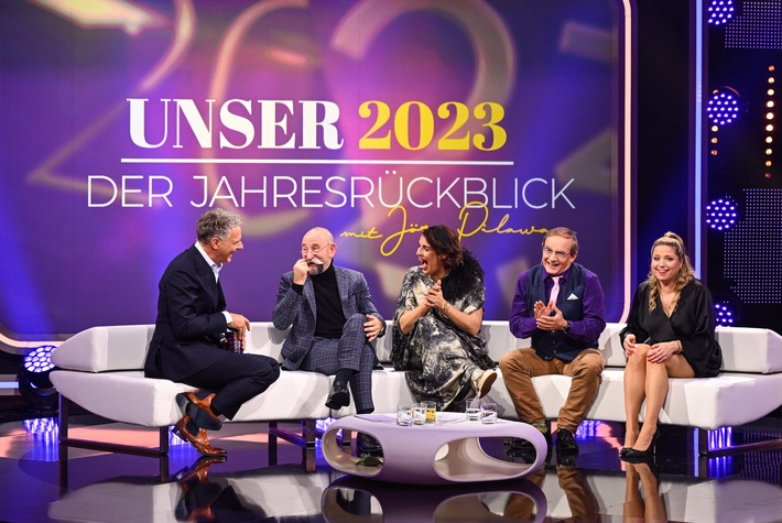 &quot;Wir können es so richtig krachen lassen!&quot; Jörg Pilawa freut sich auf &quot;Unser 2023 - Der Jahresrückblick mit Jörg Pilawa&quot; am Freitag in SAT.1