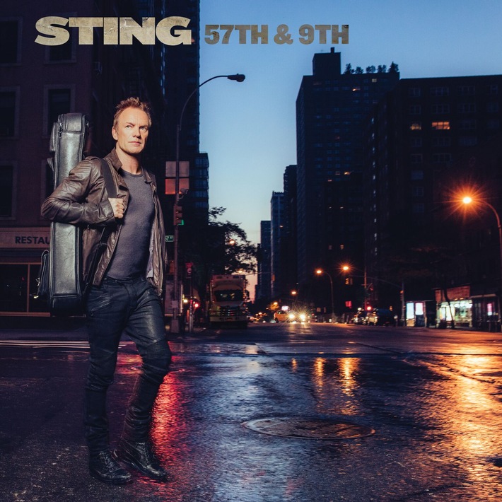 Sting veröffentlicht neues Album &quot;57th &amp; 9th&quot; am 11. November / Neue Single &quot;I Can&#039;t Stop Thinking About You&quot; jetzt erhältlich