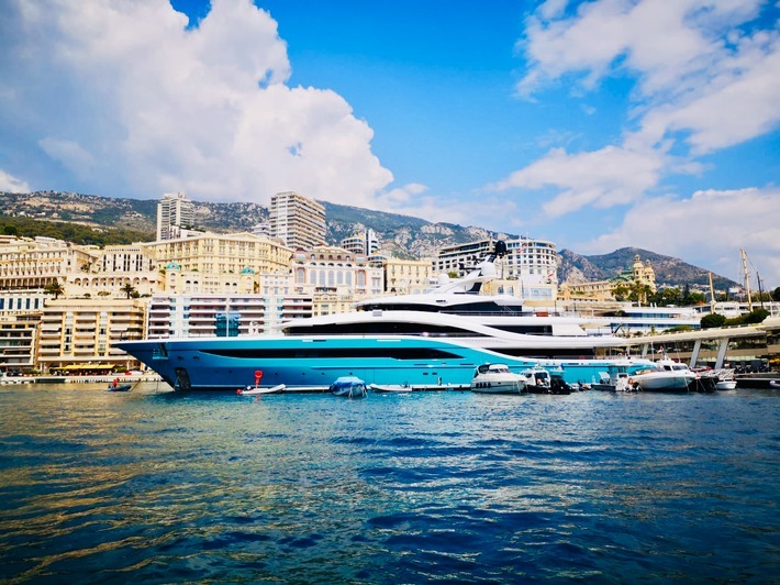 Yacht GO am Steg in Monaco / Weiterer Text über ots und www.presseportal.de/nr/154192 / Die Verwendung dieses Bildes ist für redaktionelle Zwecke unter Beachtung ggf. genannter Nutzungsbedingungen honorarfrei. Veröffentlichung bitte mit Bildrechte-Hinweis.