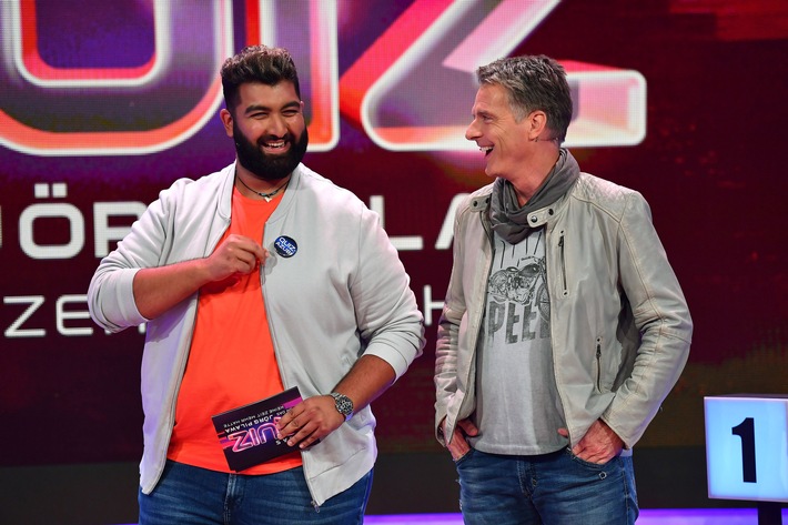 Jörg Pilawa quizzt wieder in SAT.1 ... und besucht Faisal Kawusis neue Comedy-Show "Das Quiz, für das Jörg Pilawa keine Zeit mehr hatte" - ab Freitag, 13. September 2019, in SAT.1