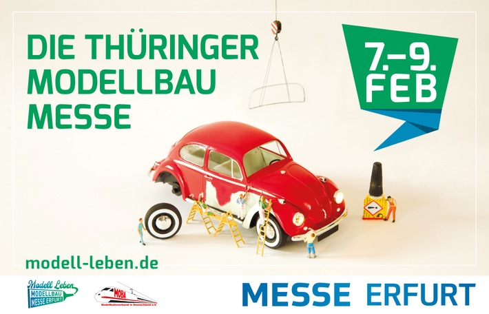 Modell Leben 07.-09.02.2020, Messe Erfurt - Erfurter Entenrennen im Miniaturformat
