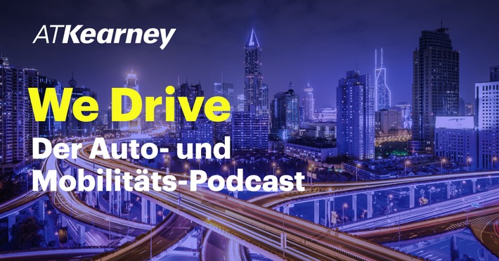 Experten-Podcast "We Drive" zu Auto- und Mobilitätsthemen