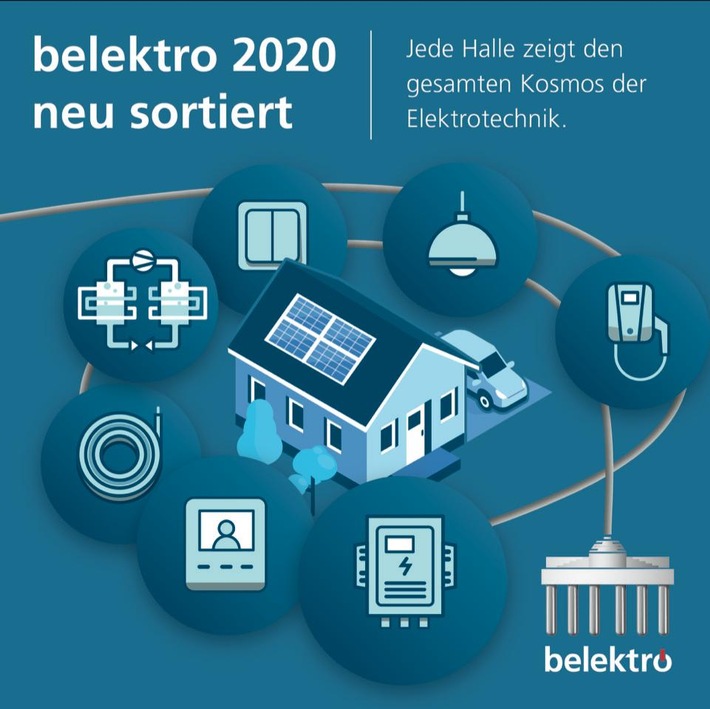 belektro 2020: Neue Hallenstruktur sorgt für schnellen Marktüberblick und mehr Dynamik