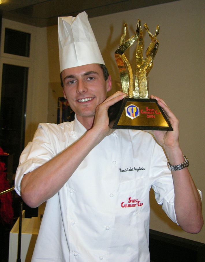 Daniel Reichenpfader, Cuisiner im Restaurant Luna in Wilderswil gewinnt den Swiss Culinary Cup 2004!