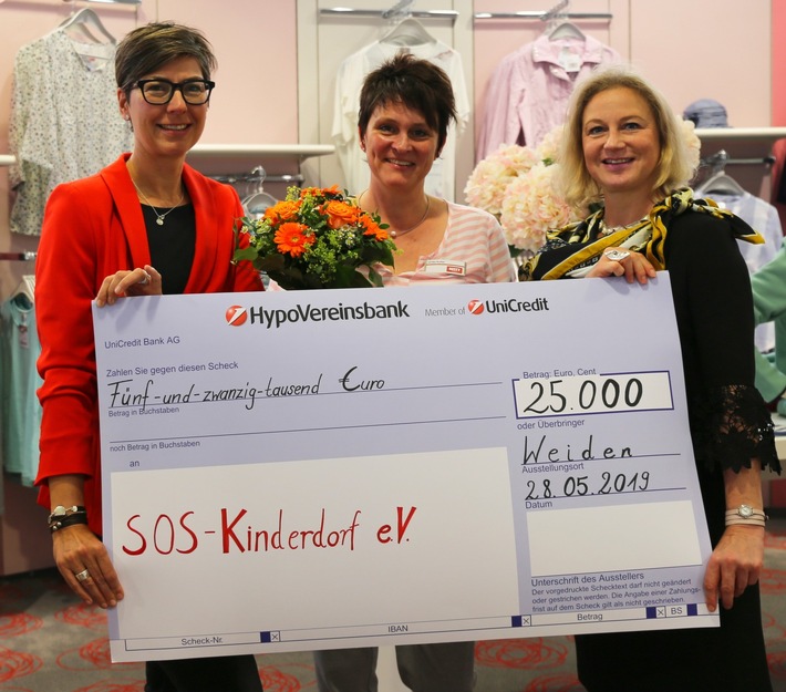 Witt-Gruppe spendet 25.000 Euro an SOS-Kinderdorf e. V.