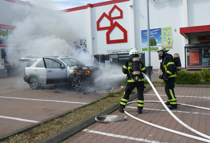 FW-DO: PKW Brand in Dortmund