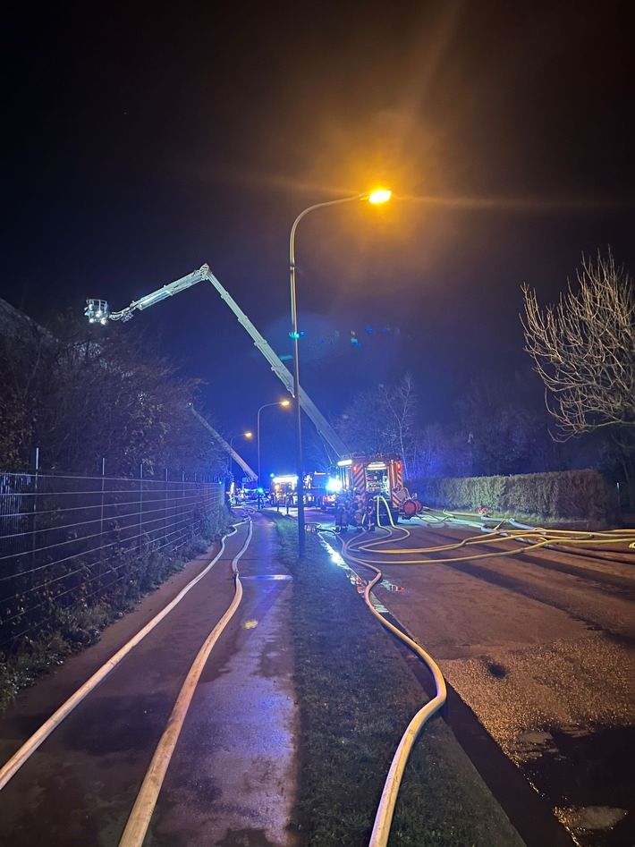 FW Xanten: Überörtliche Hilfeleistung und Kampfmittelsprengung