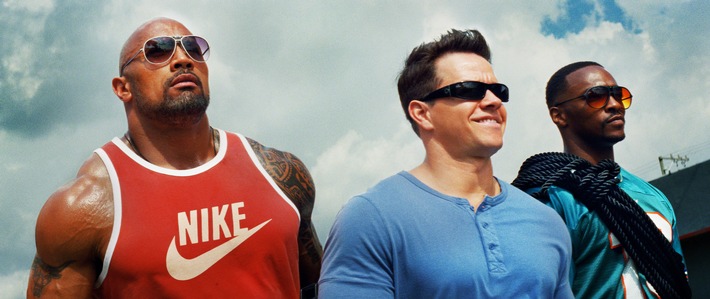 Lachmuskelprotz: Mark Wahlberg in "Pain & Gain" 
am 6. September 2015