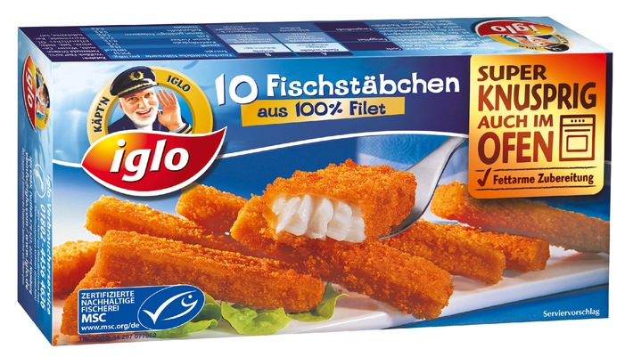 iglo Fischstäbchen: Neue TV-Abenteuer mit Käpt&#039;n iglo (BILD)