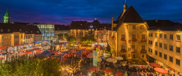 Weindorf in Heilbronn feiert 50-jähriges Bestehen – elf Tage lang Feststimmung