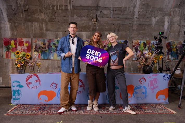 Junge Nachwuchs-Acts auf dem Weg ins Finale: "Dein Song" dreht in Frankfurt / Electronic Pop Duo "Fast Boy" und Band "HE/RO" werden Musikpaten der 19. Staffel