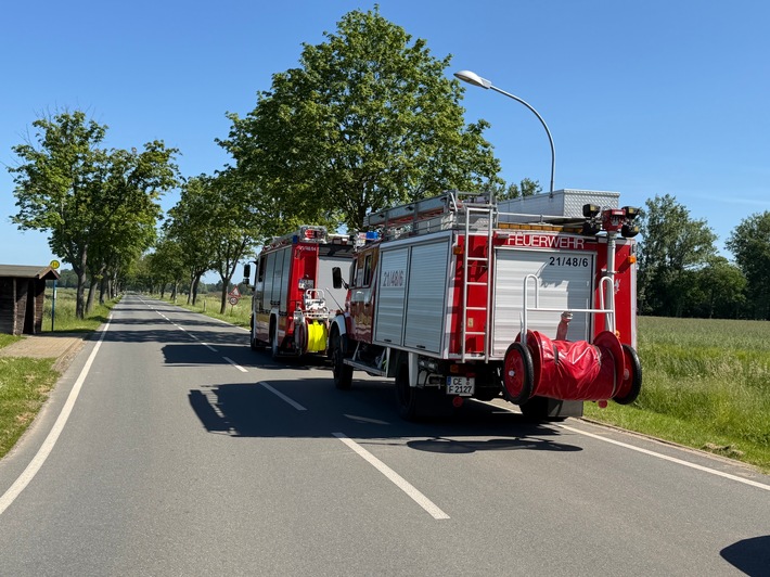 FW Flotwedel: Zwei Einsätze binnen anderthalb Stunden für die Feuerwehren der Samtgemeinde Flotwedel