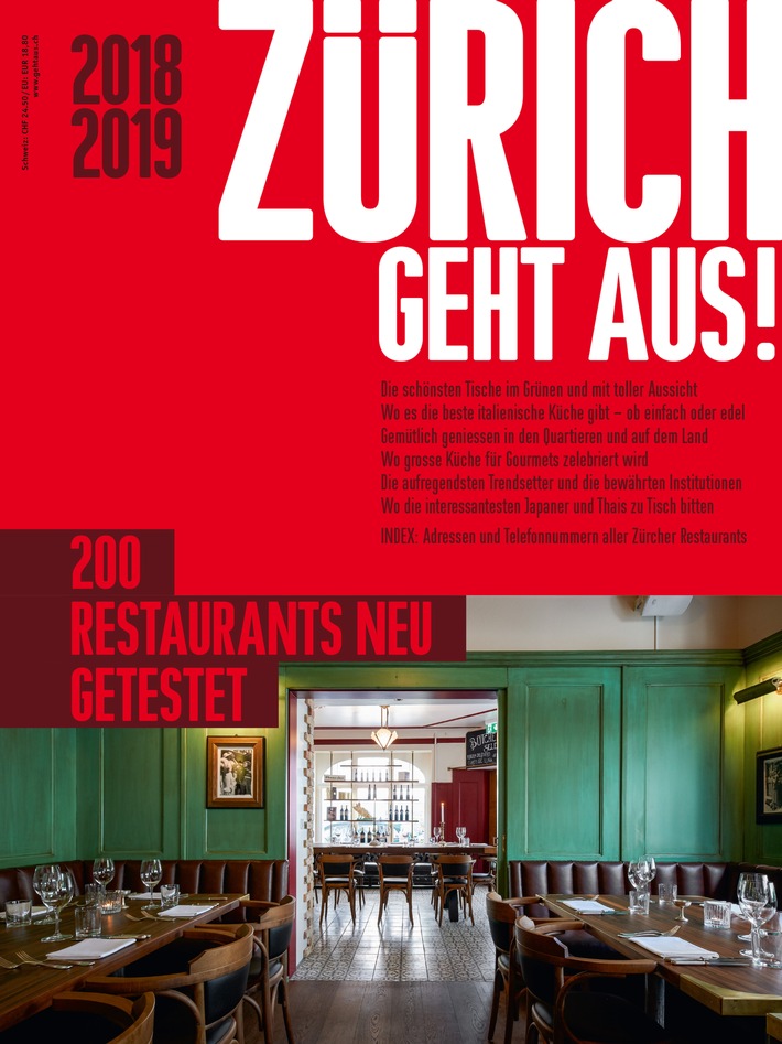 Top 200: Die besten Zürcher Restaurants