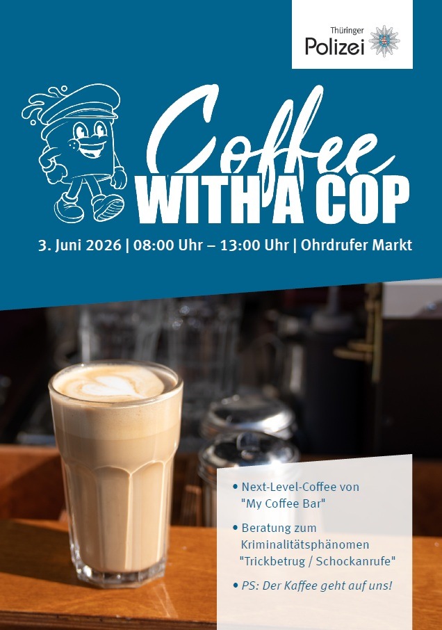 LPI-GTH: Morgen! "Coffee with a Cop" - Das Wetter hält
