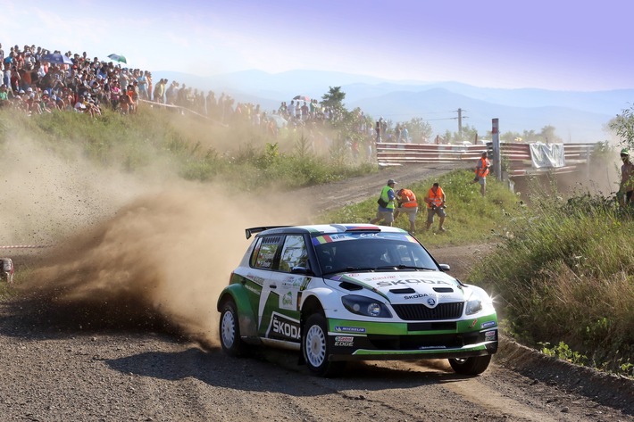 Drei Werksteams kämpfen für SKODA um den Sieg bei der Heimrallye in Tschechien (BILD)