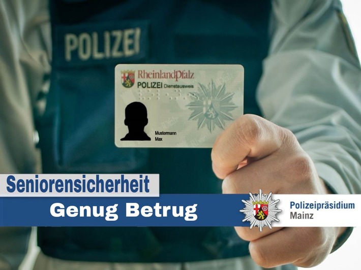 POL-PPMZ: Senioren fallen nicht auf "falsche Polizeibeamte" rein