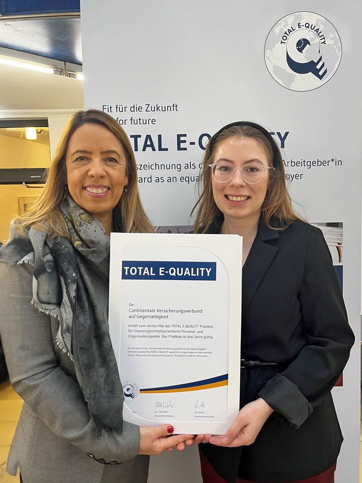 Continentale geht bei Chancengleichheit mit sehr gutem Beispiel voran und erhält erneut Arbeitgeber-Auszeichnung