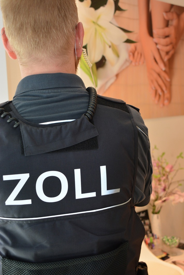 HZA-MS: Déjà-vu für den Zoll bei Wiederholungskontrolle in Nagelstudio / Wieder illegale Beschäftigung in Nagelstudio im Kreis Borken