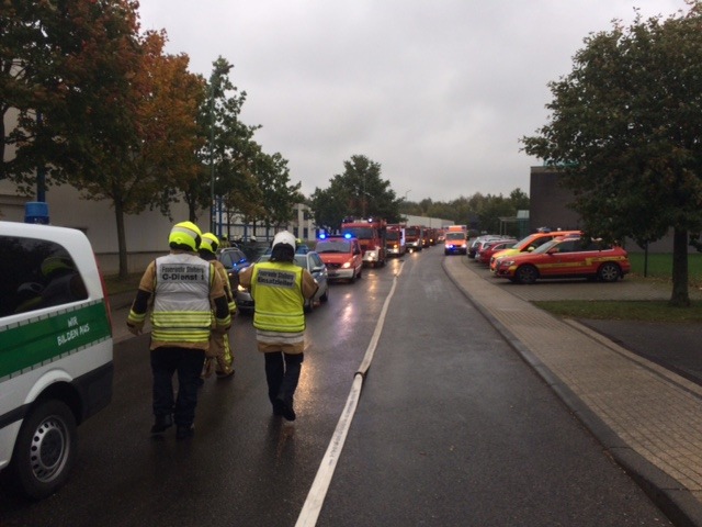 FW-Stolberg: Gefahrguteinsatz in Stolberg-Donnerberg