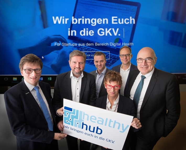 Fünf Kassen ebnen Start-ups Weg in die GKV-Welt mit mehr als 70 Millionen Versicherten / "Healthy Hub" startet