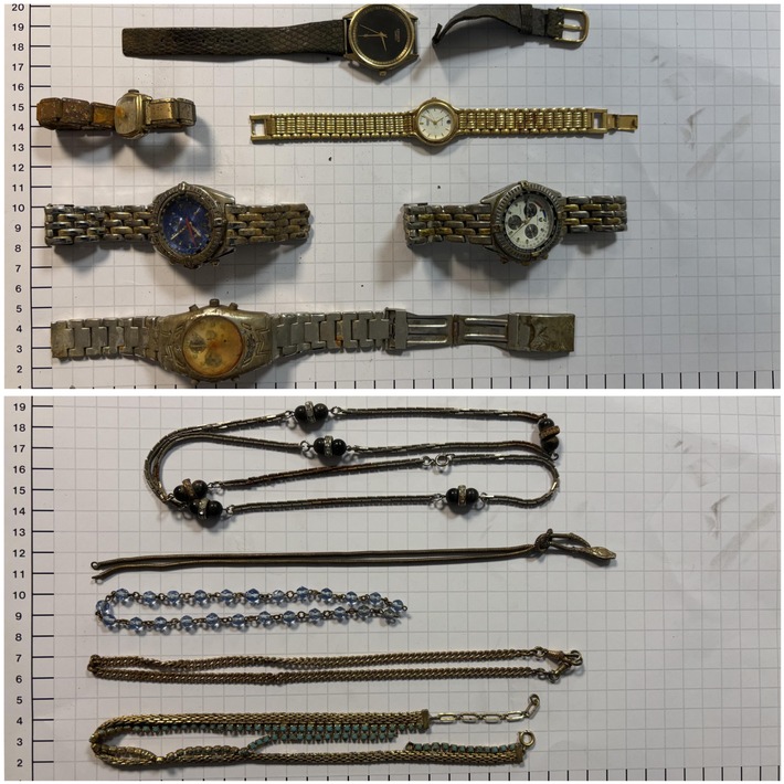 BPOL NRW: Mann mit diversem Schmuck angetroffen - Bundespolizei ermittelt gegen mutmaßlichen Dieb