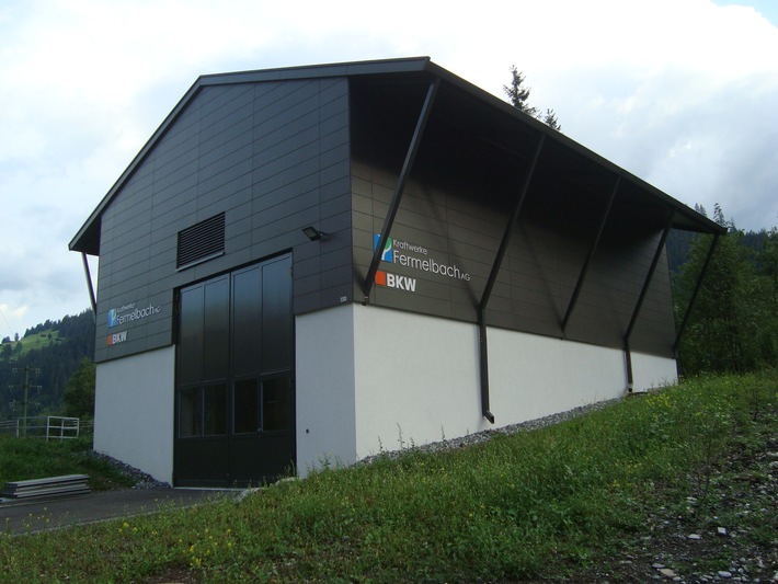 Energie hydraulique dans le Simmental / BKW inaugure une quatrième centrale hydraulique en 2016