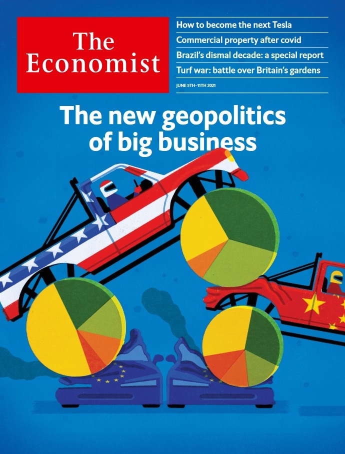 The Economist: Die neue Geopolitik der globalen Wirtschaft | Deutschlands Christdemokraten kämpfen gegen Populisten im Osten | Irgendjemand muss die Rechnung für leere Büros bezahlen