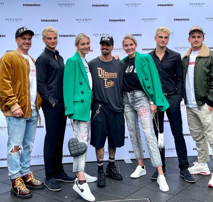 OUTLETCITY METZINGEN: DSQUARED STORE ERÖFFNET