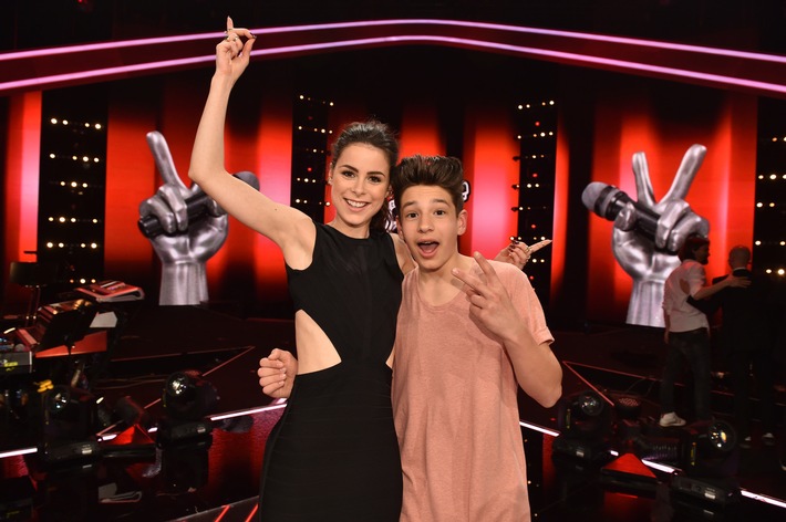 Erfolgreiches Finale für "The Voice Kids" 2015: Berliner Noah-Levi (13) gewinnt die Musikshow