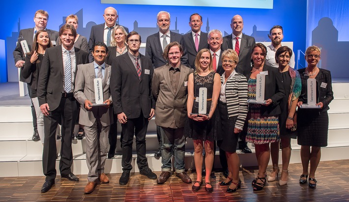 TalentAward Ruhr würdigt fünf Vorbilder für erfolgreiche Nachwuchsförderung