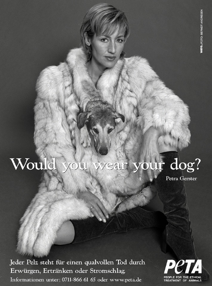 &quot;Would you wear your dog?&quot;