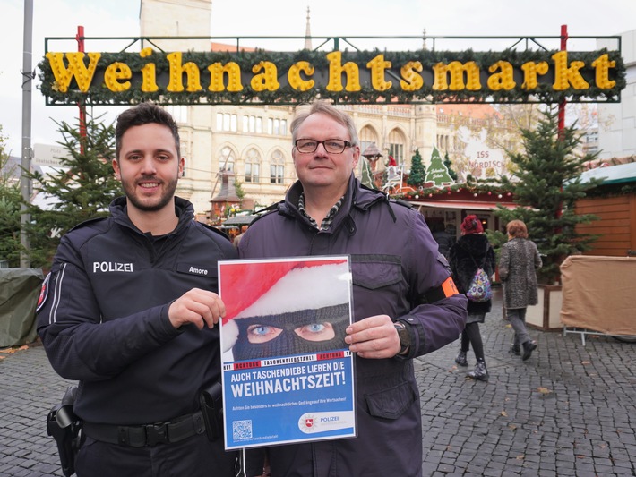 POL-BS: Taschendiebstahl auf dem Weihnachtsmarkt - Die Polizei klärt auf