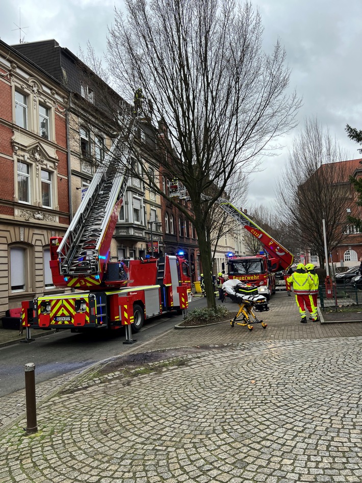 FW-GE: Wohnungsbrand in der Gelsenkirchener Neustadt