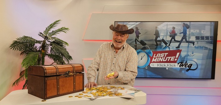 Pressemitteilung – Harry Wijnvoord: Quiz-Comeback mit heißen (P)Reisen