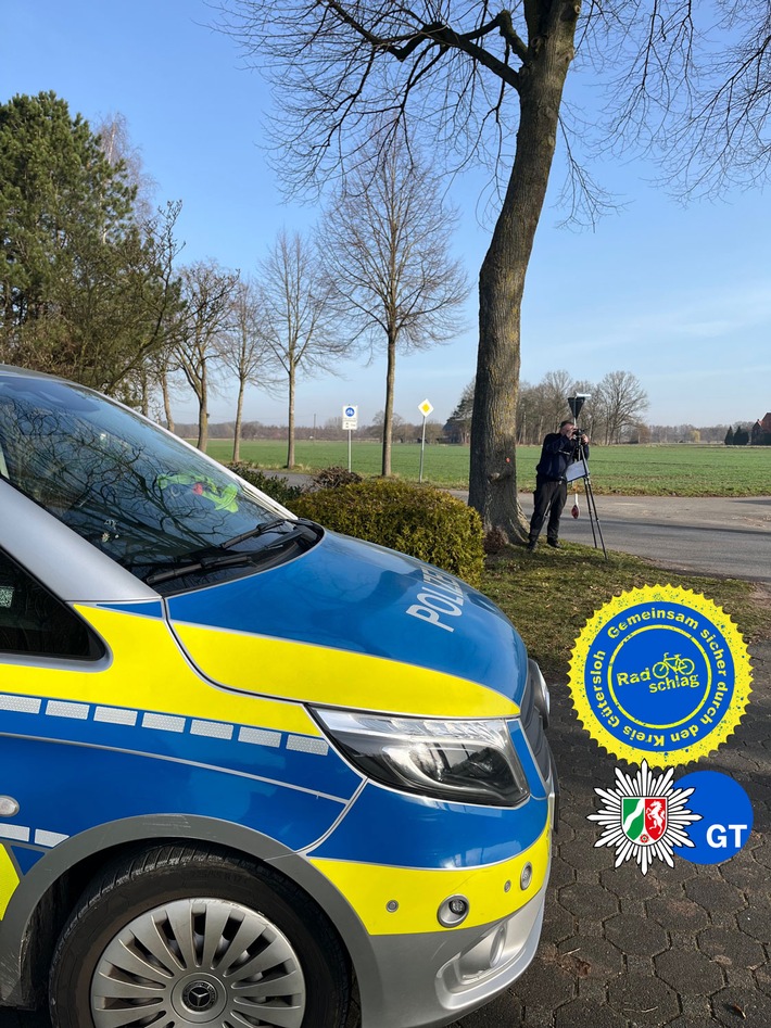 POL-GT: Aktion Radschlag - Verkehrskontrollen in Gütersloh und Rheda-Wiedenbrück