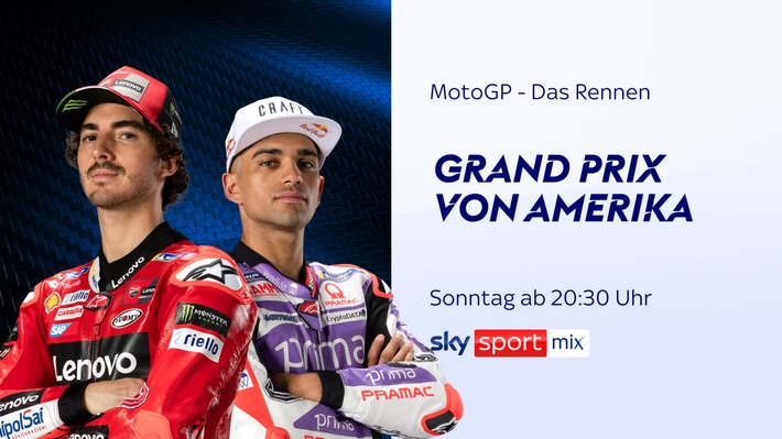 Das komplette Grand-Prix-Wochenende der MotoGP(TM) auf dem Circuit of the Americas am Wochenende live bei Sky Sport