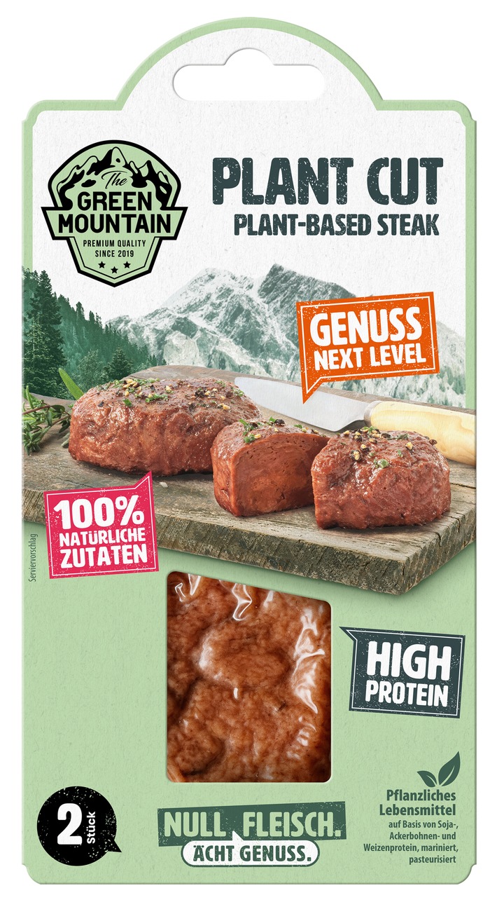 Abkehr vom Fleischvergleich: THE GREEN MOUNTAIN forciert eigenständige Kategorie im Plant-based-Markt