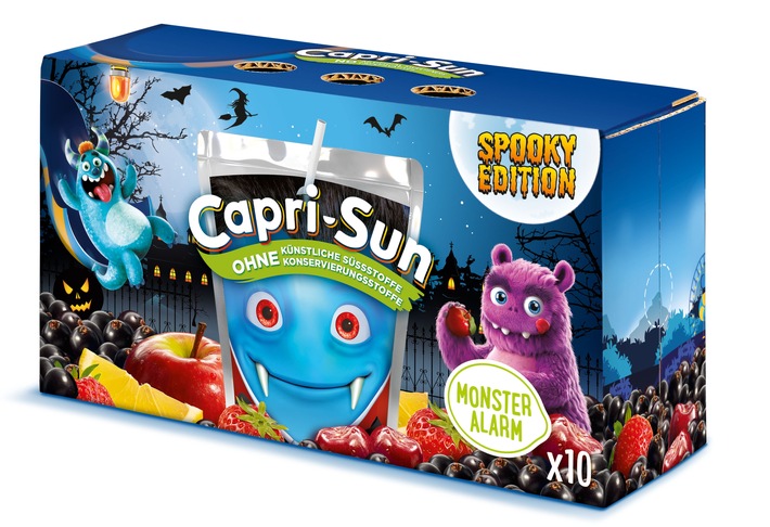 Gruselig gut vorbereitet: 5 Tipps für den perfekten Halloween-Abend mit Kindern inklusive fruchtigem Trinkspaß mit der neuen Capri-Sun "Spooky Edition"