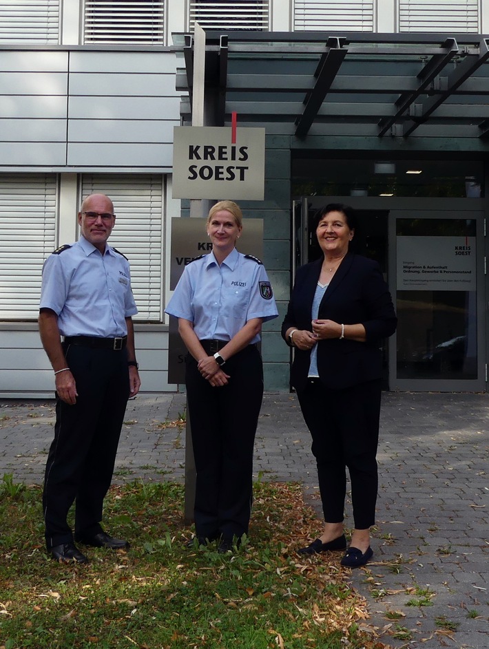 POL-SO: Neue Leiterin der Pressestelle der Polizei Soest- Diana Kettelhake ist die Nachfolgerin von Holger Rehbock
