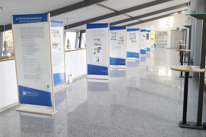 POL-OH: Ausstellungseröffnung im Polizeipräsidium Osthessen: "Ja, DAS ist Antisemitismus! Jüdische Erfahrungen in Hessen"