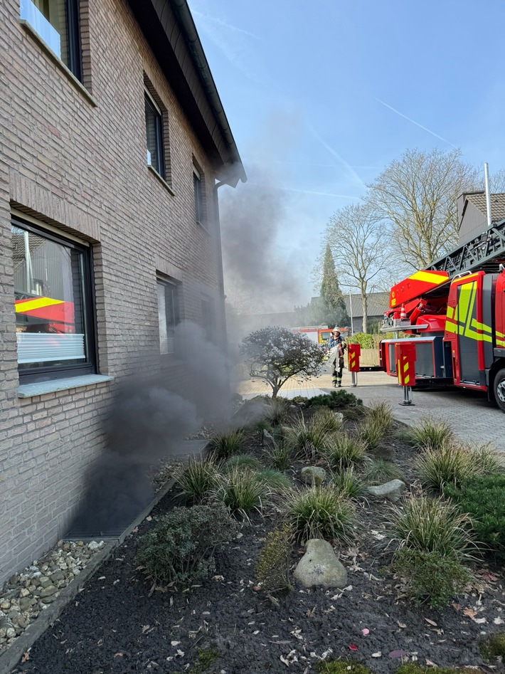 FW-WRN: Kellerbrand im Ortsteil Werne-Horst