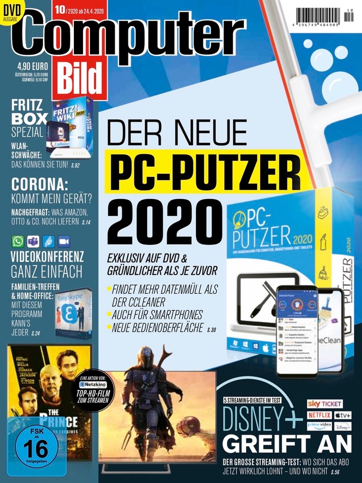 Kinospaß oder Flop-Programm? COMPUTER BILD testet TV-Streamingdienste