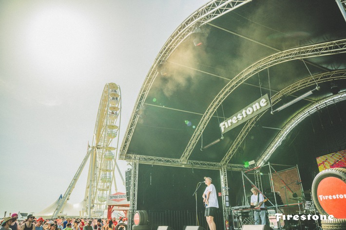 Firestone und Deezer bringen junge Künstler auf die große Bühne / Reifenhersteller bringt frischen Schwung in das Line-Up des Southside Festivals