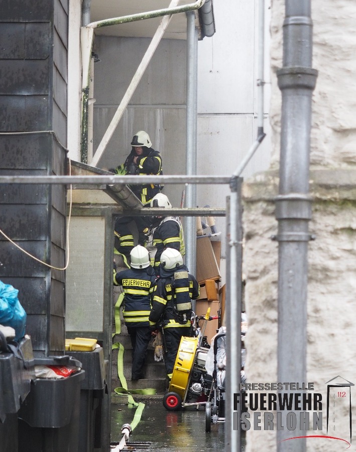 FW-MK: Defekt einer Heizungsanlage sorgt für Feuerwehreinsatz